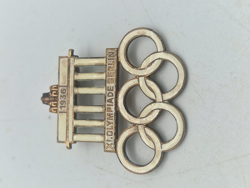 Original emalje badge fra olympiaden i 1936 