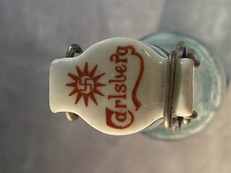 Original dansk Carlsberg flaske