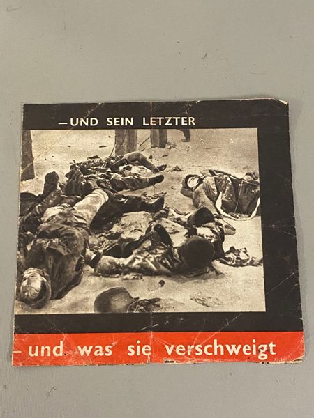 Originalt amerikansk antinazistisk flyveblad