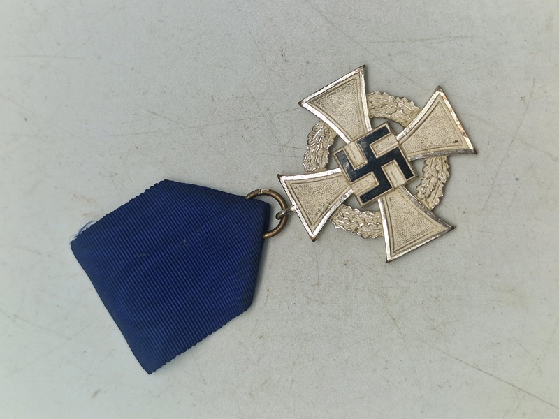 Original medalje for 25 år i staten 