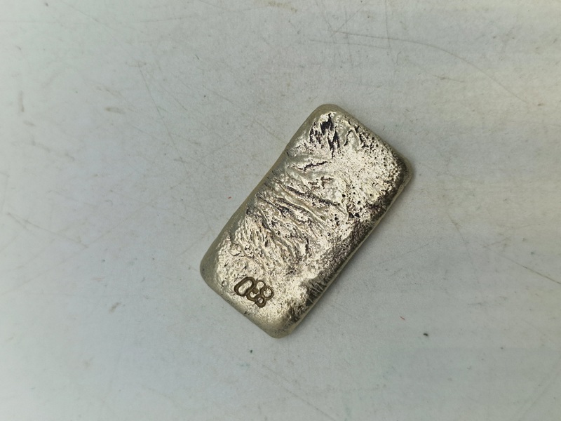 Sølvbarre 67,6 gram 