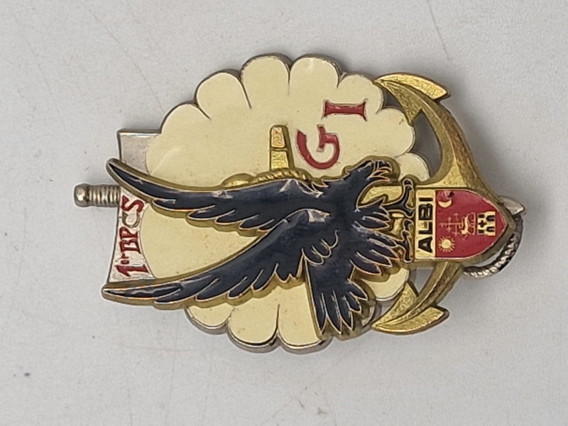 Original fransk paratroopers badge 