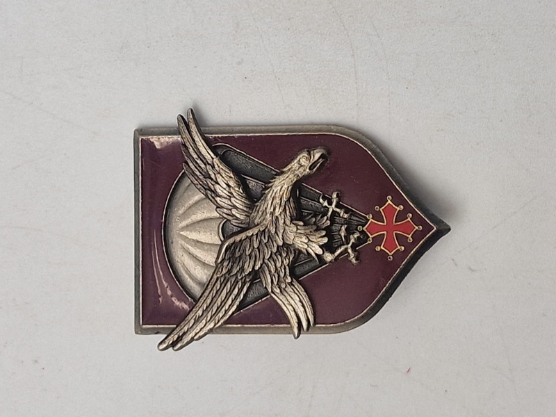 Originalt fransk paratroopers badge 