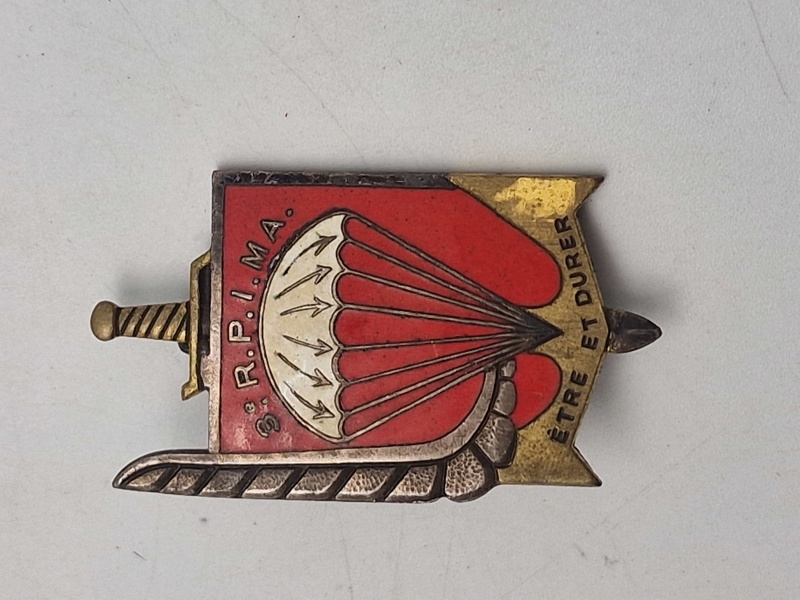 Originalt fransk paratroopers badge 