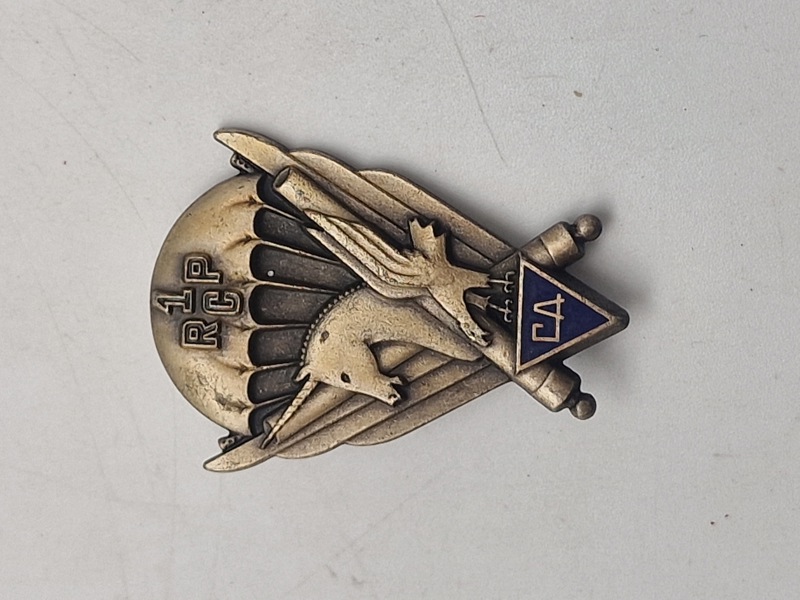 Originalt fransk paratroopers badge 