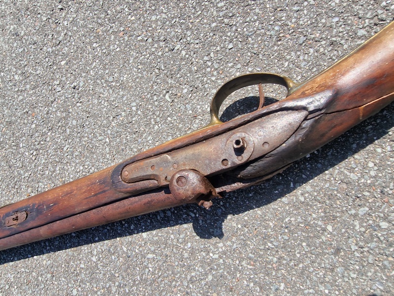 Dansk 1822 musket ombygget til jagt 