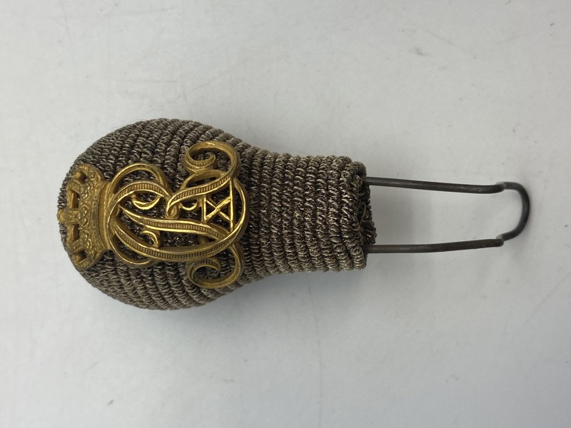 Original Pompon til dansk officers kepi model 1910 