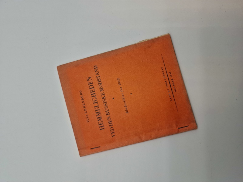 Hemmeligheden ved den russiske modstand - originalt hæfte fra 1942, Land og Folk 