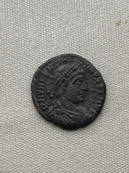 Originalt romersk mønt Valentinian I - år 367-375