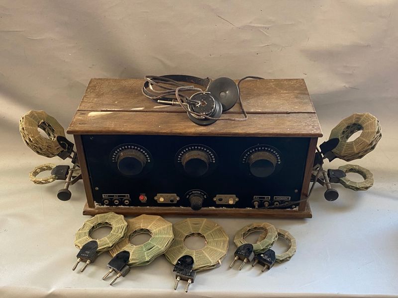 Sjælden original tysk radioscanner fra 1930erne brugt til aflytning - fundet på Næstved kaserne 