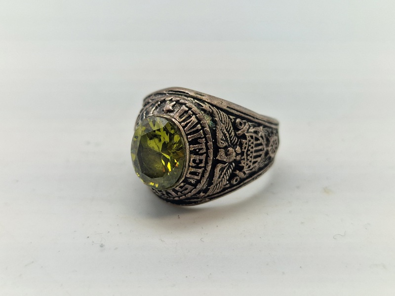 Amerikansk officers ring
