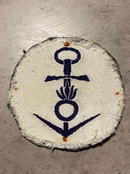 Original tysk Kriegsmarine patch (sommeruniform) 