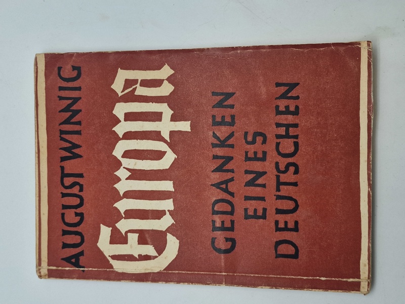 Original bog - Europa Gedanken Eines Deutsches