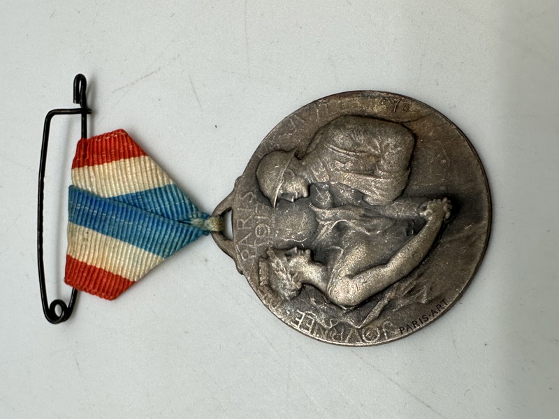 Original Fransk WW1 medalje 