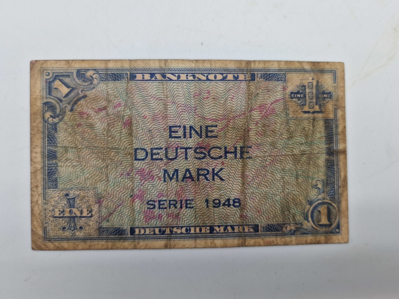 Original 1 Deutsche Mark 1948 