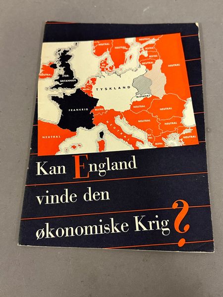 Originalt Naziztisk propaganda på Dansk WW2