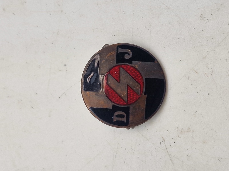 Original tysk DJ badge 