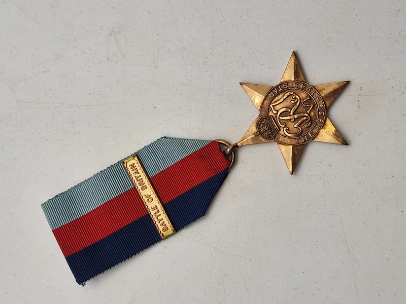 Original 1939 - 1945 star - Battle of Britain clasp er et erstatnings stykke 