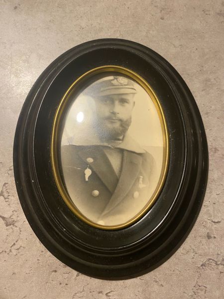 Lille foto af dansk sømand