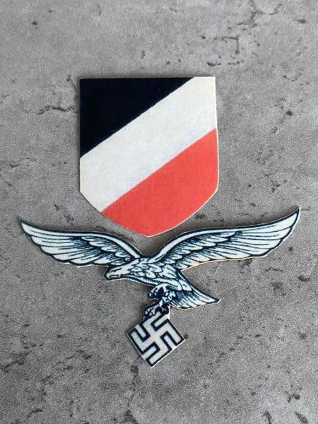 Decaler til Luftwaffe hjelm - Postwar 