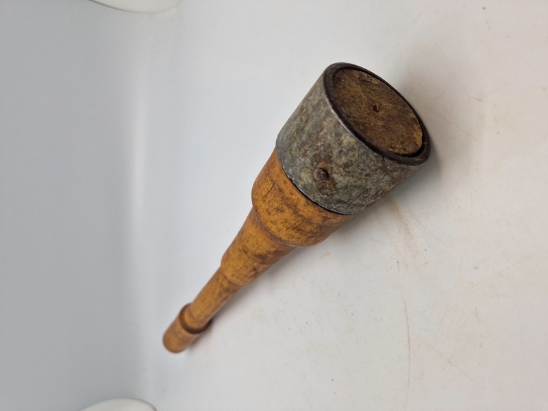 Original sjælden German World War Two Hitler Youth/Army Practice stick grenade