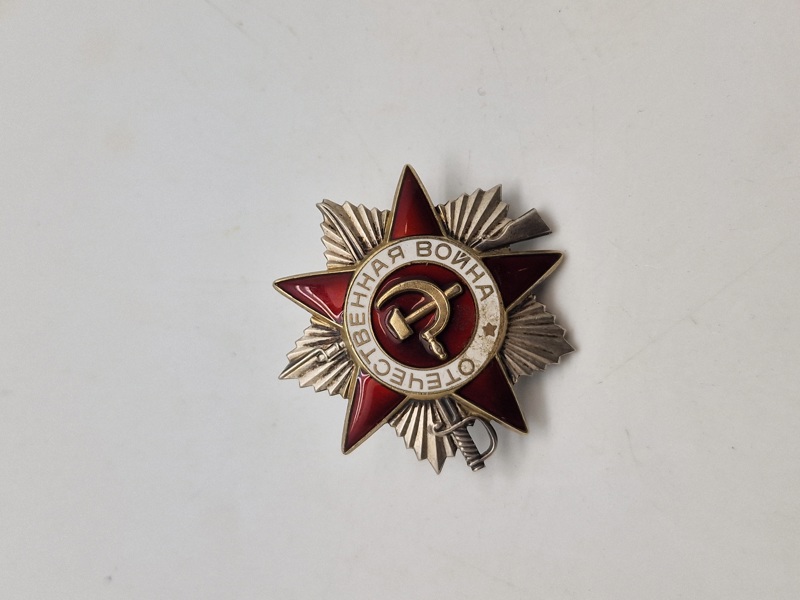 Original Order of the Patriotic War - nummereret 