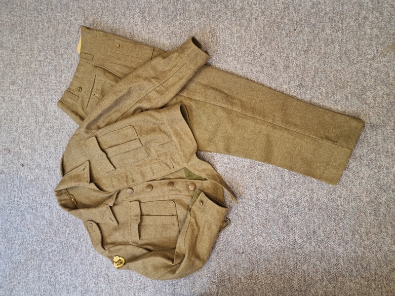 Originalt dansk M/44 battledress 